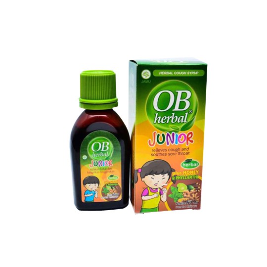 OB HERBAL JUNIOR SYRUP 60 ML | Shopee Malaysia