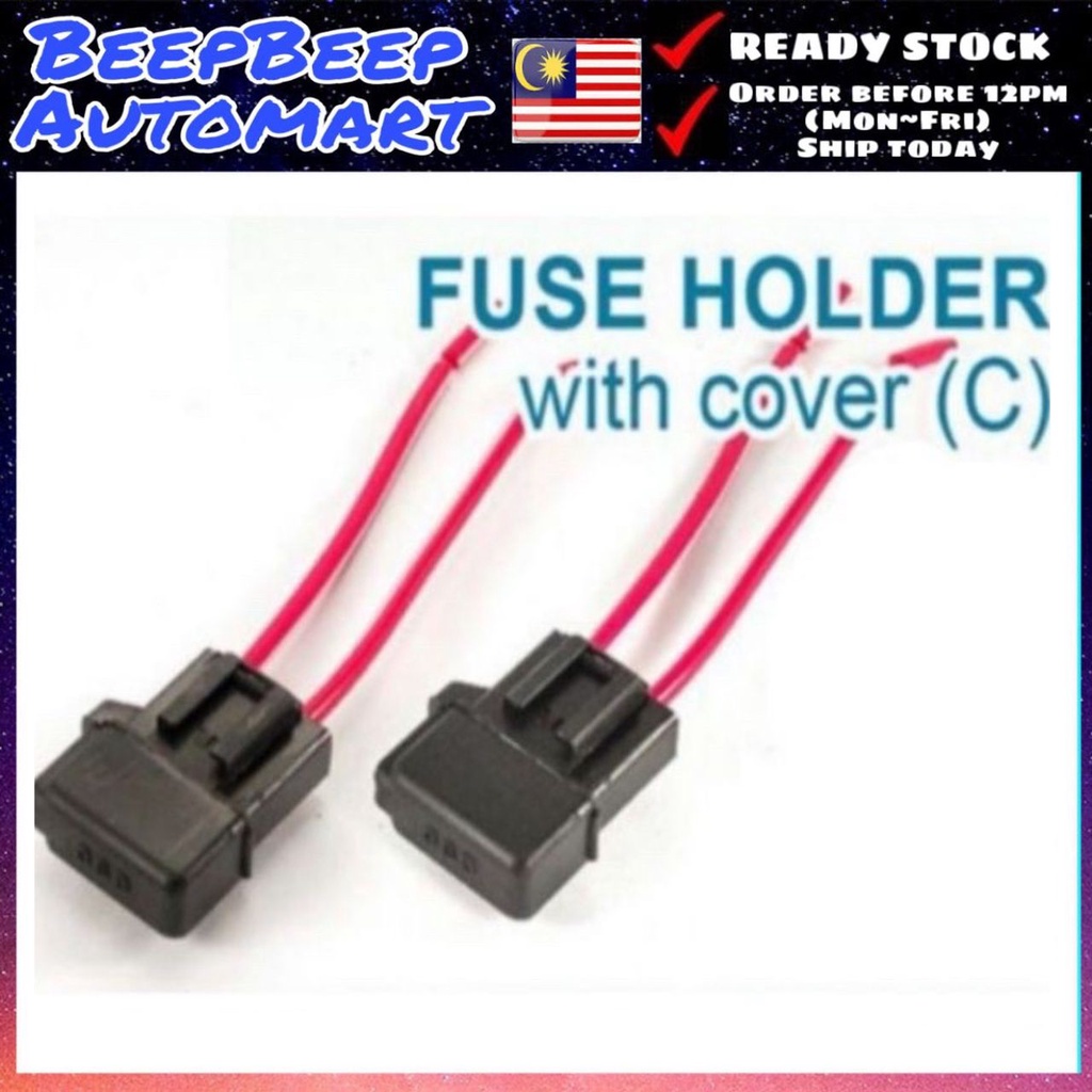 Plug in Fuse Holder Box for Standard Fuse car universal fuse box 1pc