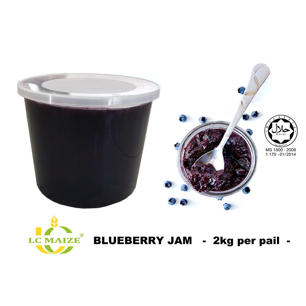 Blueberry Jam 2kg/pail | Shopee Malaysia