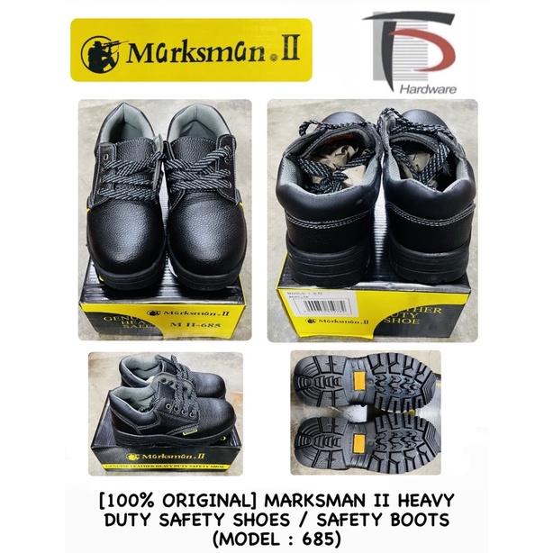 100 ORIGINAL MARKSMAN II HEAVY DUTY SAFETY SHOES SAFETY BOOTS MODEL 685 Shopee Malaysia