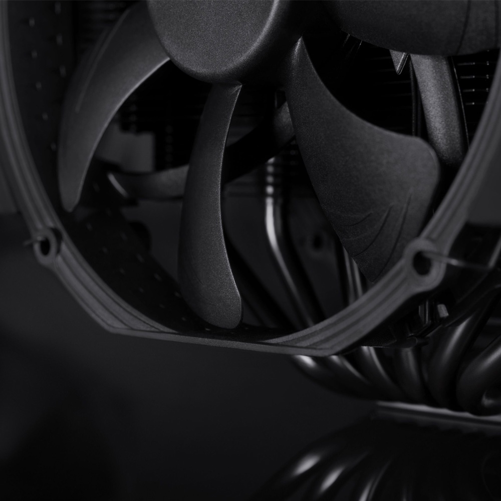 Noctua NH-D15 Chromax.black CPU Cooler – Dual 140mm Fans, Copper Heatsink For Intel/AMD