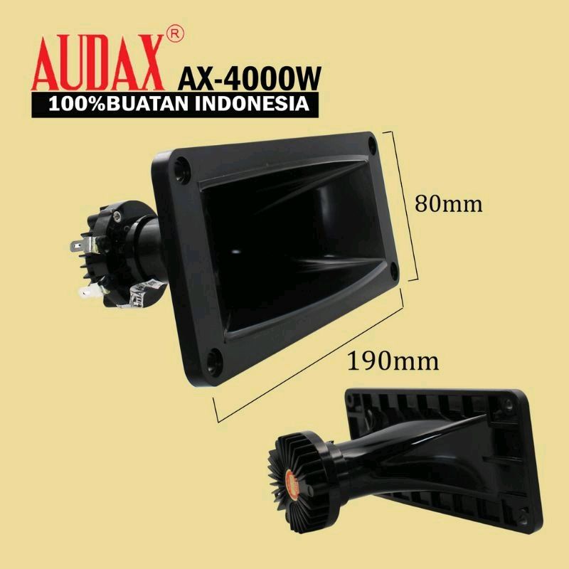 Ax W Audax Tweeter Speaker Waterproff Original Indonesia Audax Kalis Air Untuk Speaker Burung