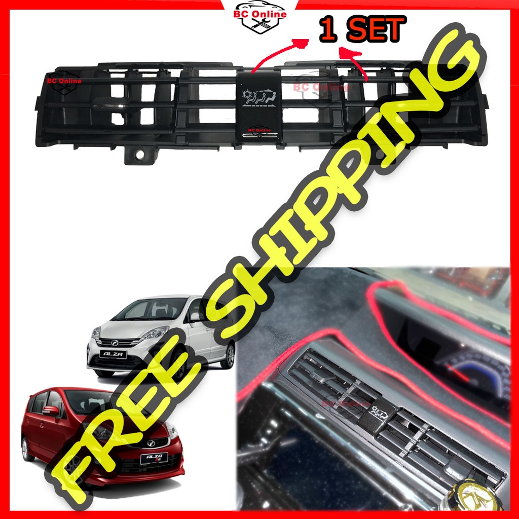 BC Perodua Alza Air Enhancer 3rd Row Aircond Vent Shopee Malaysia