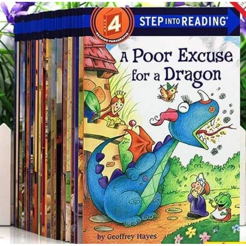 ORIGINAL STEP INTO READING STEP 4 (27 books) | Shopee Malaysia
