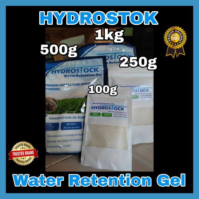 HYDROSTOCK WATER RETENTION GEL ORIGINAL ™ gel penyimpan air Shopee