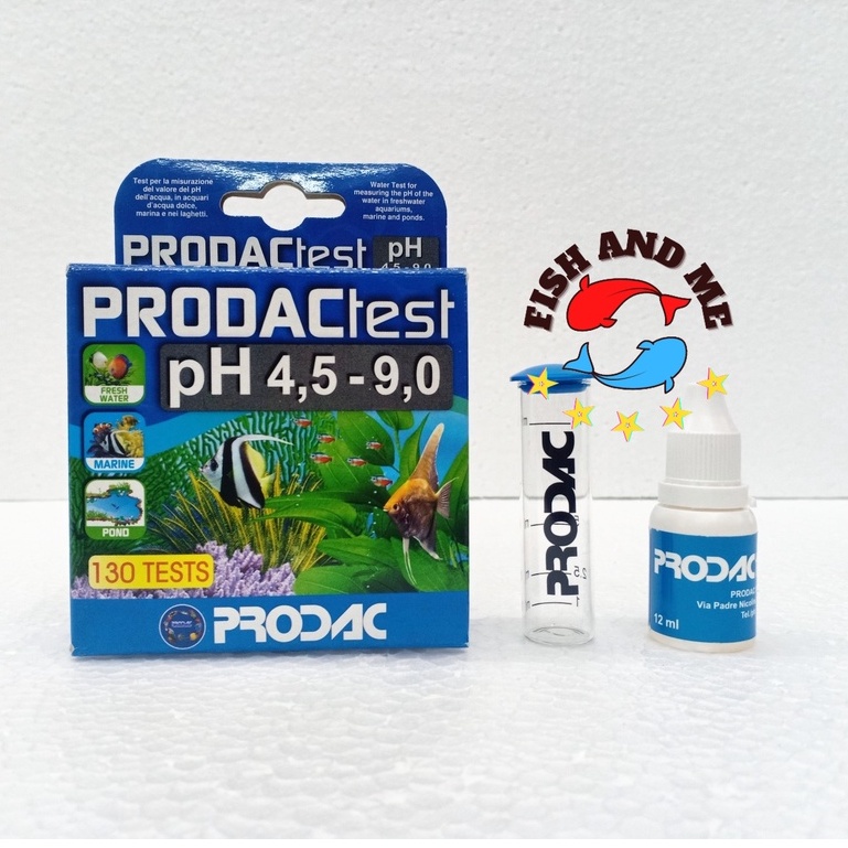 PRODAC PH TEST KIT ( RANGE 4.5 - 9.0)- 130 tests