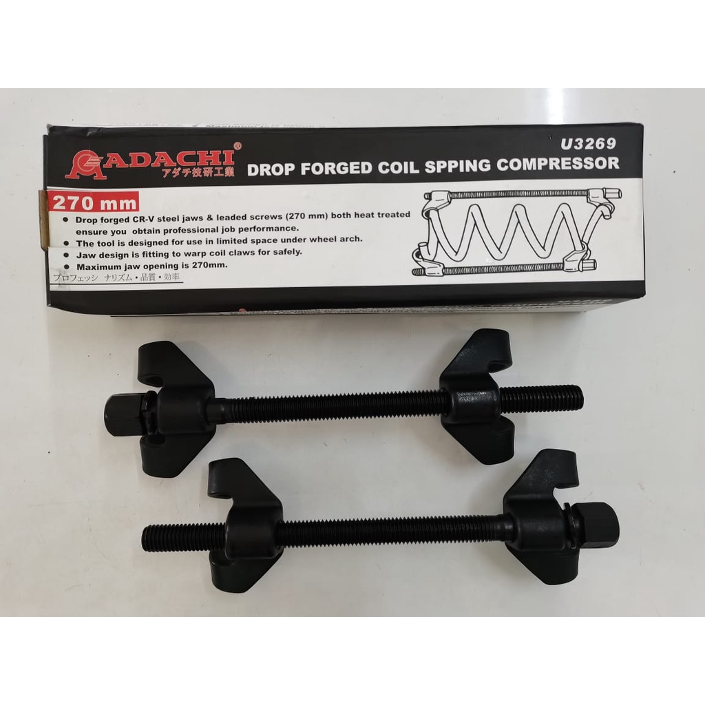 ADACHI DROP COIL SPRING COMPRESSOR 270mm (U3269) Shopee Malaysia