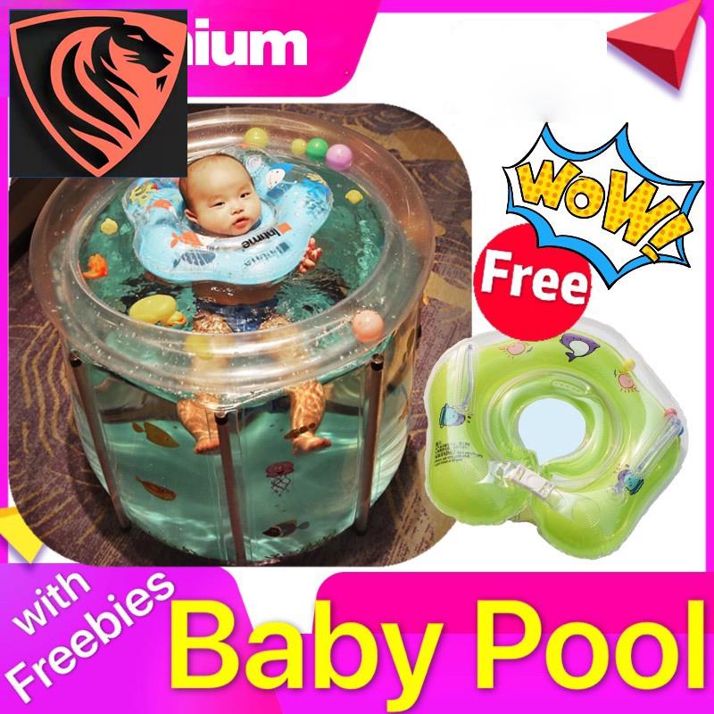 ready stock】 Inflatable HOME Baby Swimming Pool Child Spa Bath