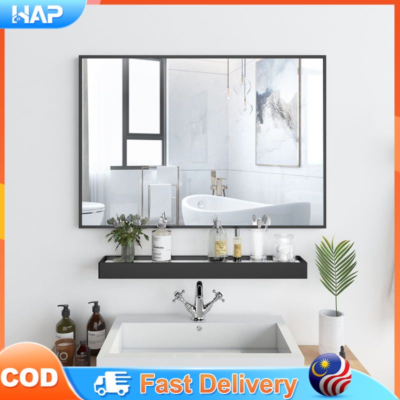 HAP|Bathroom Mirror Cermin Bilik Mirror Wall Mirror Dressing Mirror ...