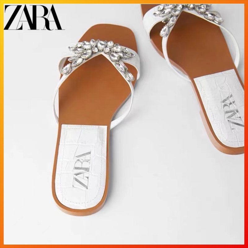 zara diamond sandals