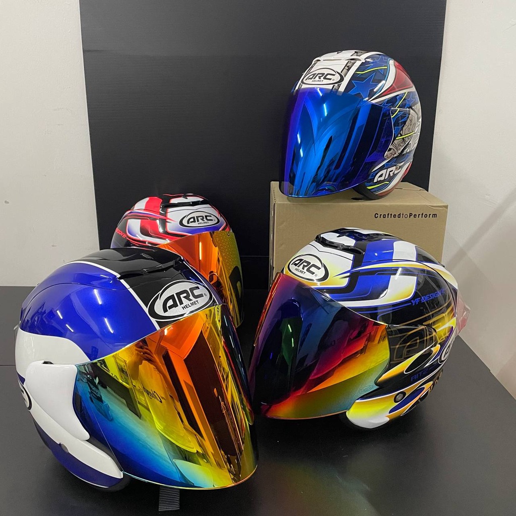 ARC Ritz Visor Siang Malam Arc Ritz Helmet Visor Shopee Malaysia