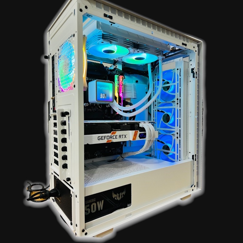WHITE BUILD RTX3060 GAMING PC 12TH GEN | Shopee Malaysia