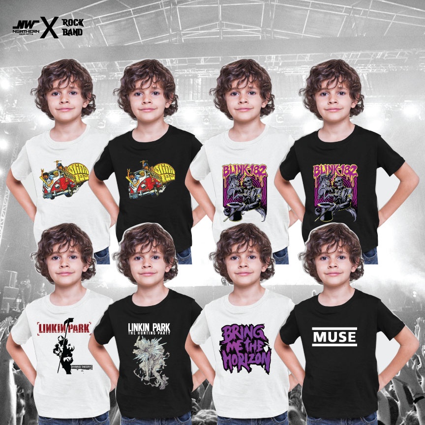 Kids band hotsell t shirts