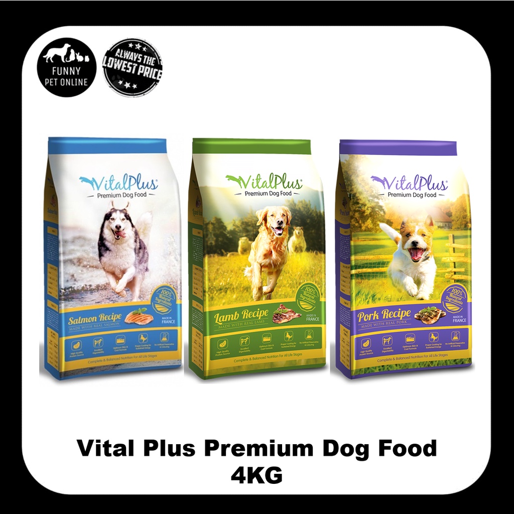 Vital plus dog food hotsell