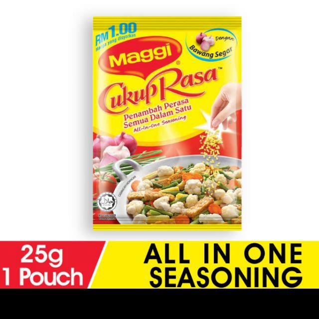 {RM1.00} Maggi Cukup Rasa All In One Seasoning 25G | Shopee Malaysia
