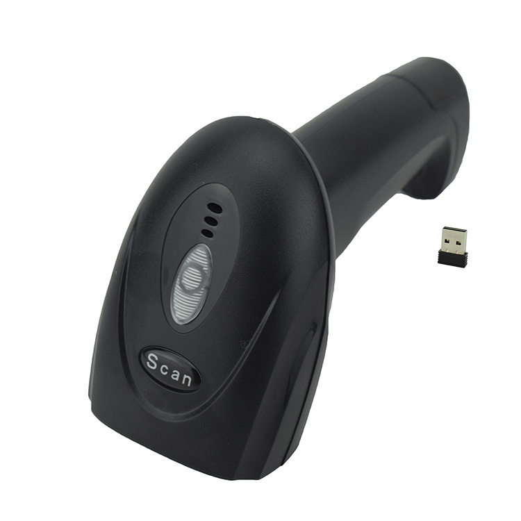 2D Wireless 2.4G Bluetooth Barcode Scanner QR code Barcode Scanner ...