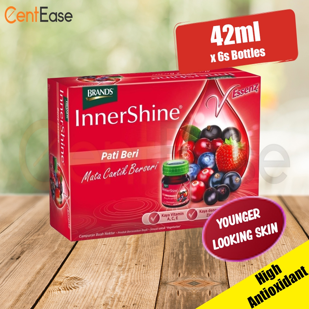 Brand's InnerShine Berry Essence 42ml x 6s (Exp: Nov 2025) | Shopee ...