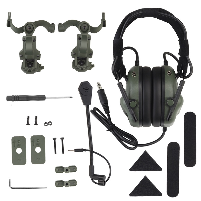 IDOGEAR G5 Electronic Tactical Headset Pickup Noise Cancellation ...