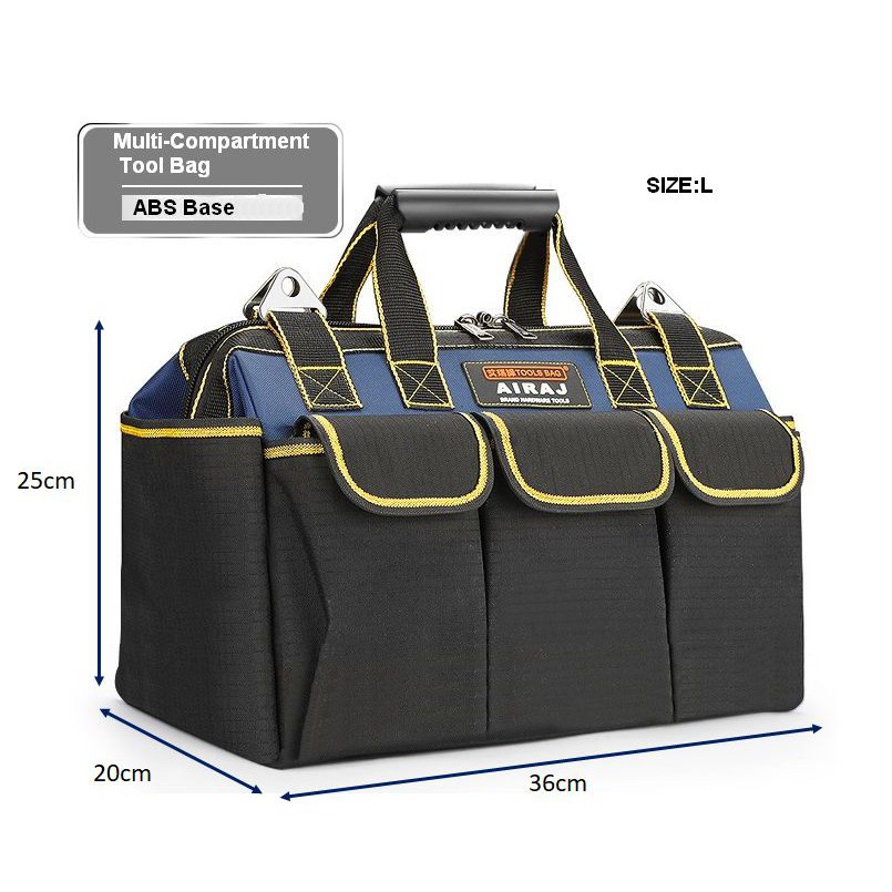 DrHome ABS based canvas heavy duty tool bag Shopee Malaysia