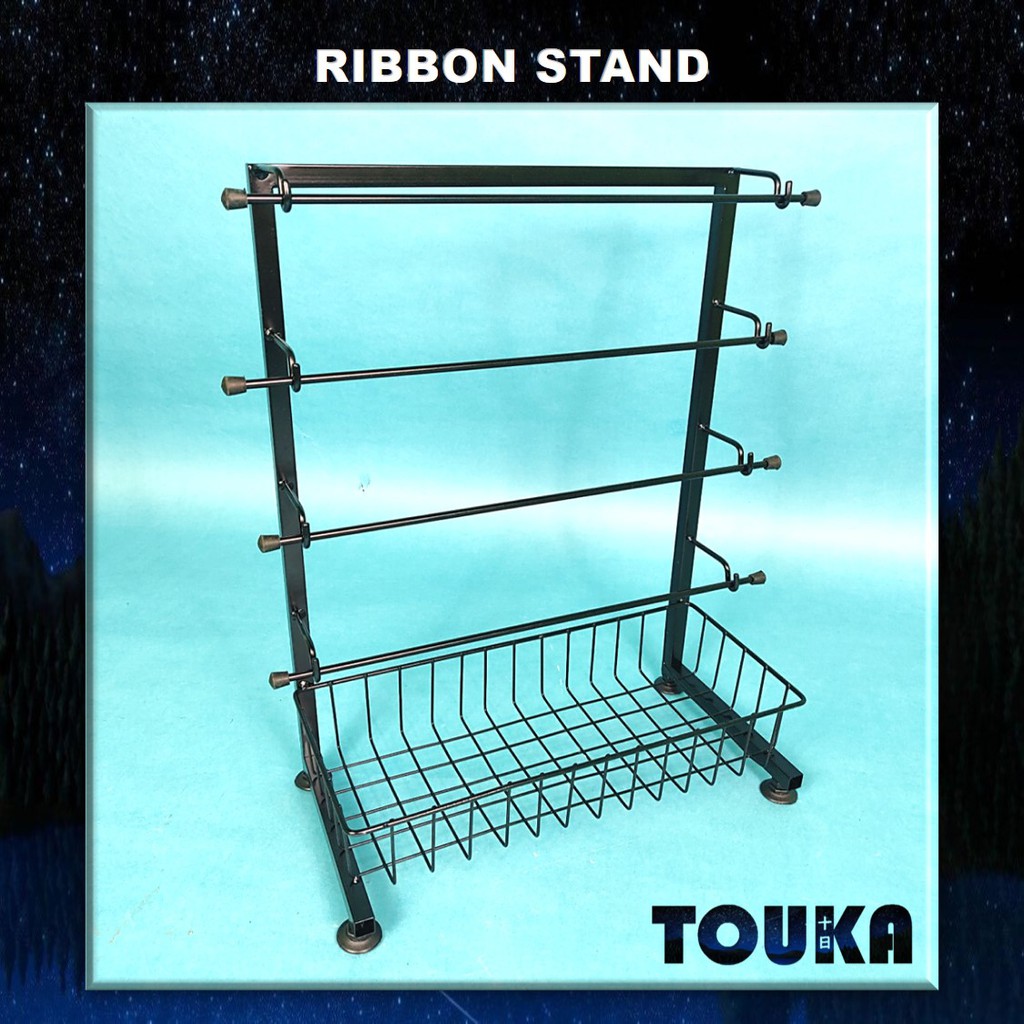 「TOUKA」Ribbon Stand / Ribbon Standee Rack / Rak Ribbon / Rak Benang ...
