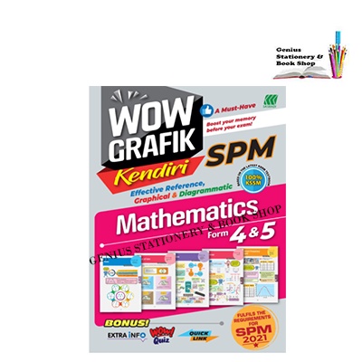 Buku Rujukan Wow Grafik Kendiri Spm Edisi Mathematics Dlp