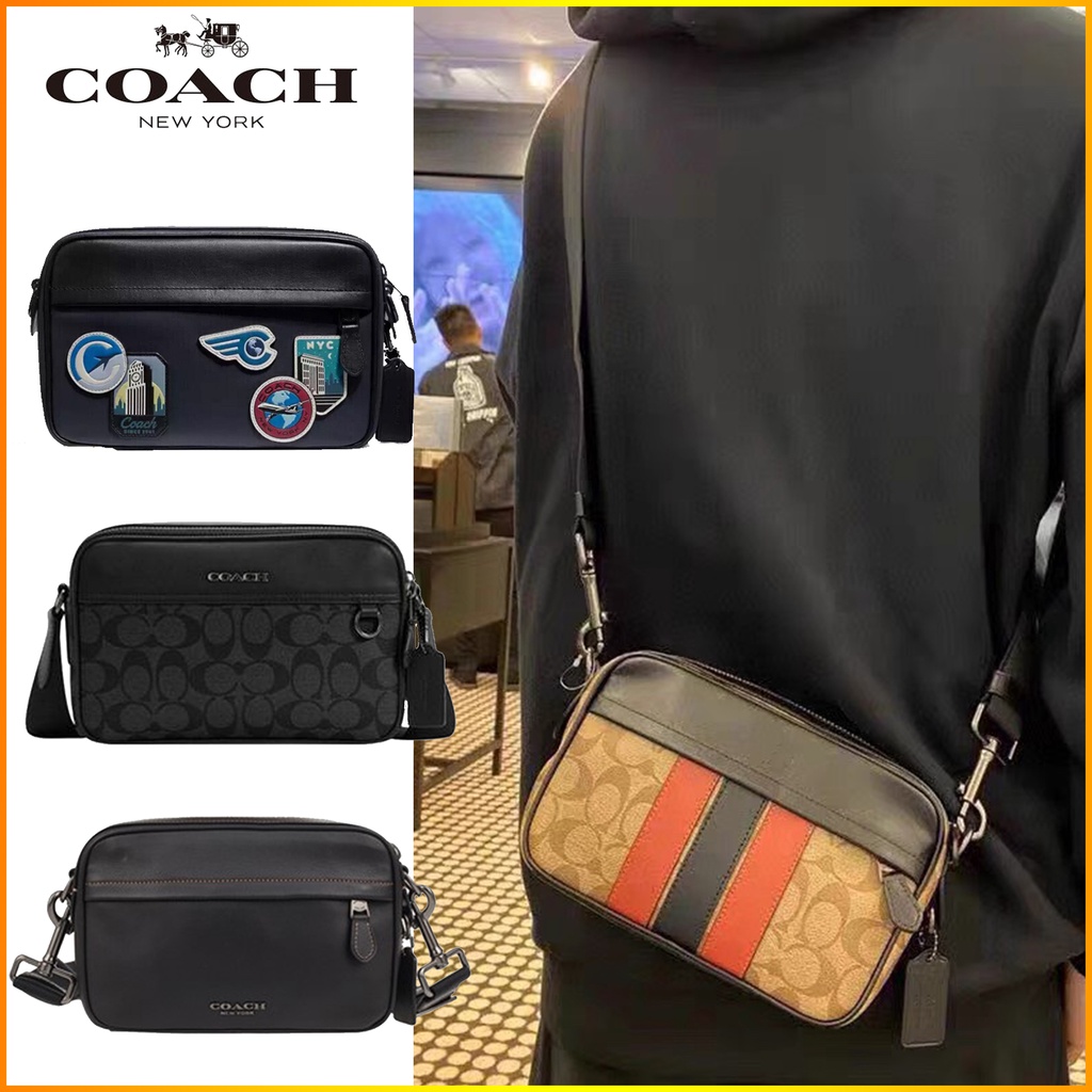 Mens sling 2025 bag coach