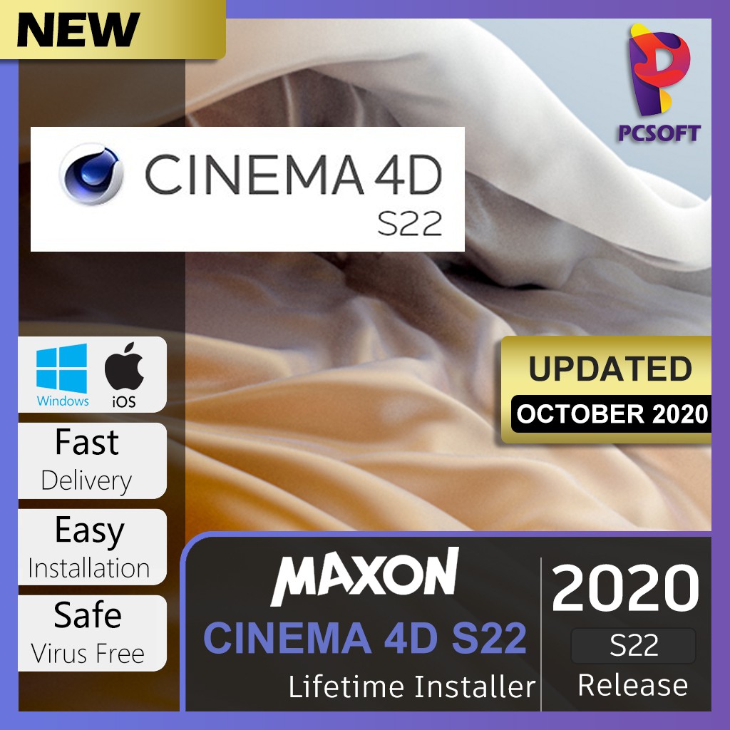 [Updated October] MAXON CINEMA 4D S22 - [Windows / Mac] Lifetime ...