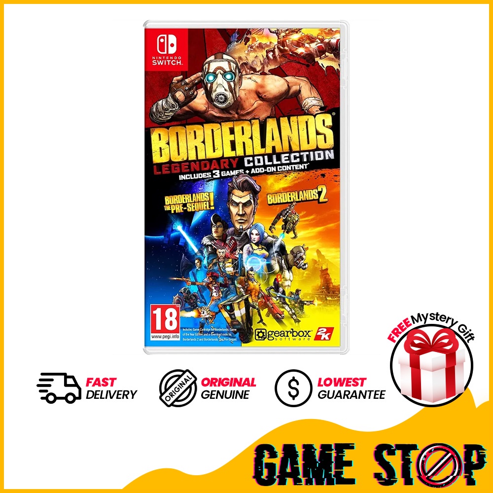 NSW Switch Borderlands Legendary Collection English Version | Shopee ...