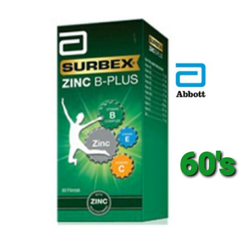 Surbex Exp:2025 Calcium D3 30's/60's Zinc B Plus 30's/60's | Shopee ...