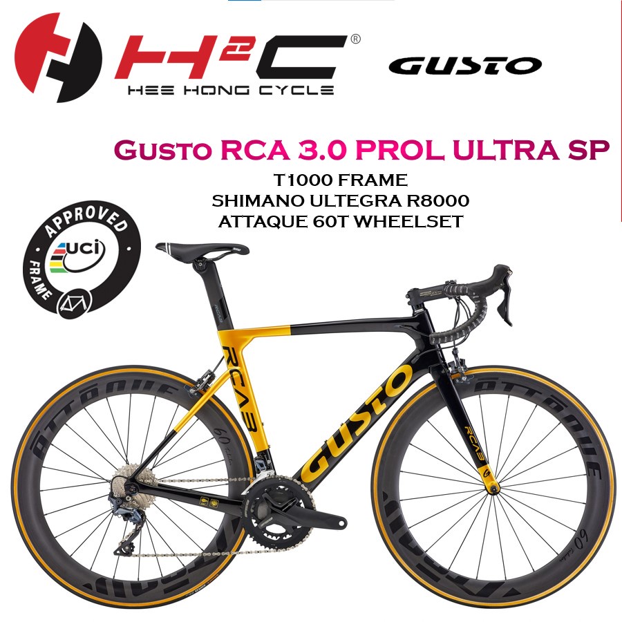 Gusto aero bike sale