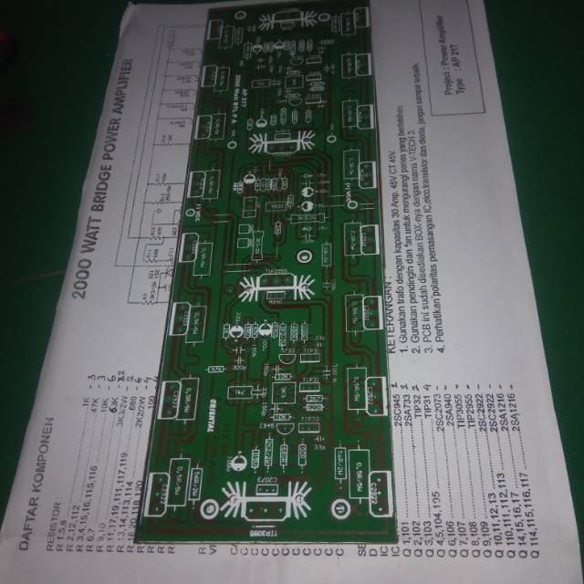 Pcb Power Btl 2000 Watt | Shopee Malaysia