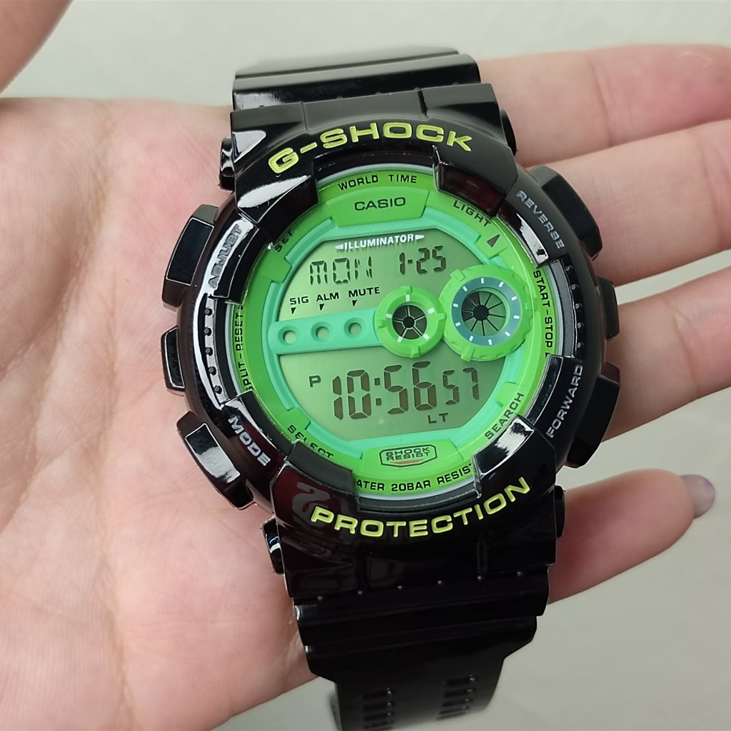 G shock GD100 Autolight Waterproof Digital watch Jam tangan G shock Digital jam waterproof G shock limited edition Shopee Malaysia
