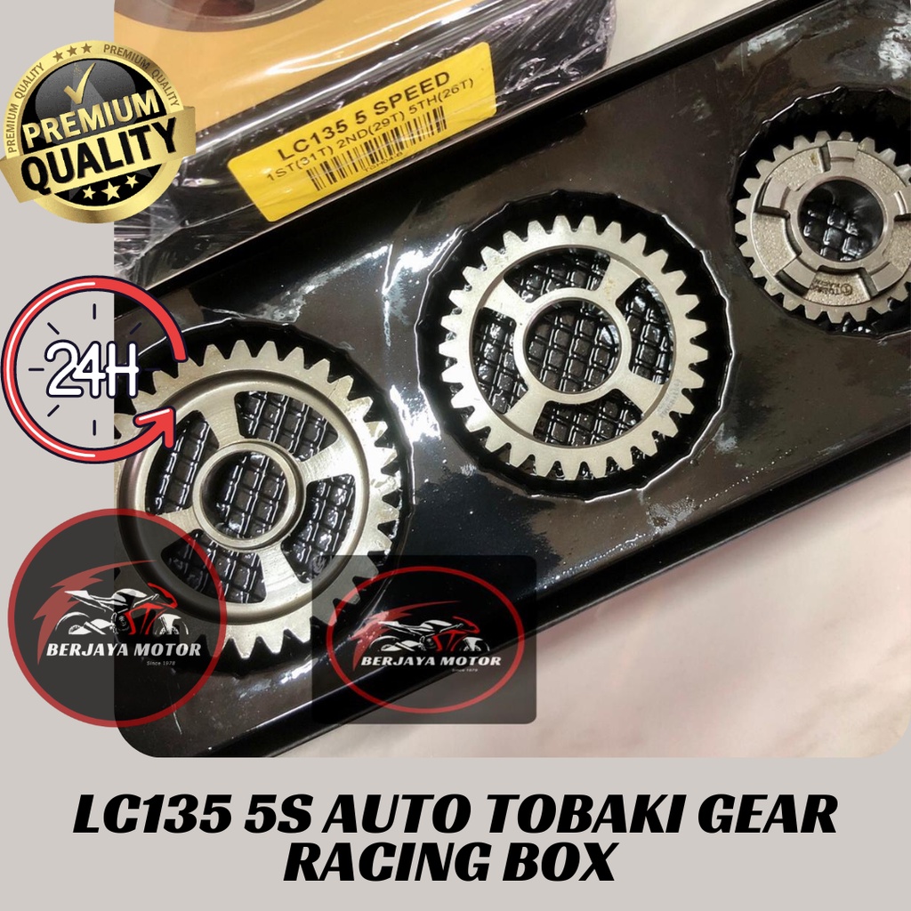 LC135 5S AUTO TOBAKI GEAR RACING BOX | Shopee Malaysia