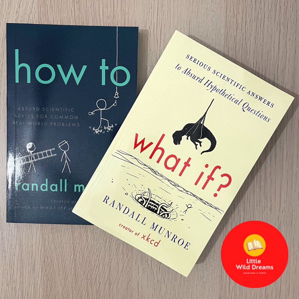 How To + What If? By Randall Munroe (2 Books Bundle) Shopee Malaysia