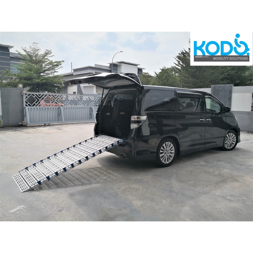 KODO 8 Ft and 10 Ft Ramp Rollable Aluminum Wheelchair Ramps For Vehicle ...