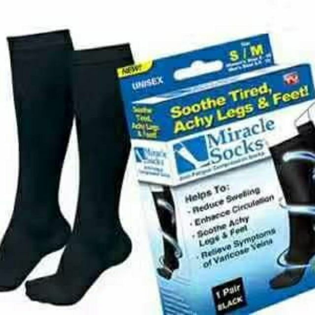 miracle socks(soothe tired Achy Legs and feet) Shopee Malaysia