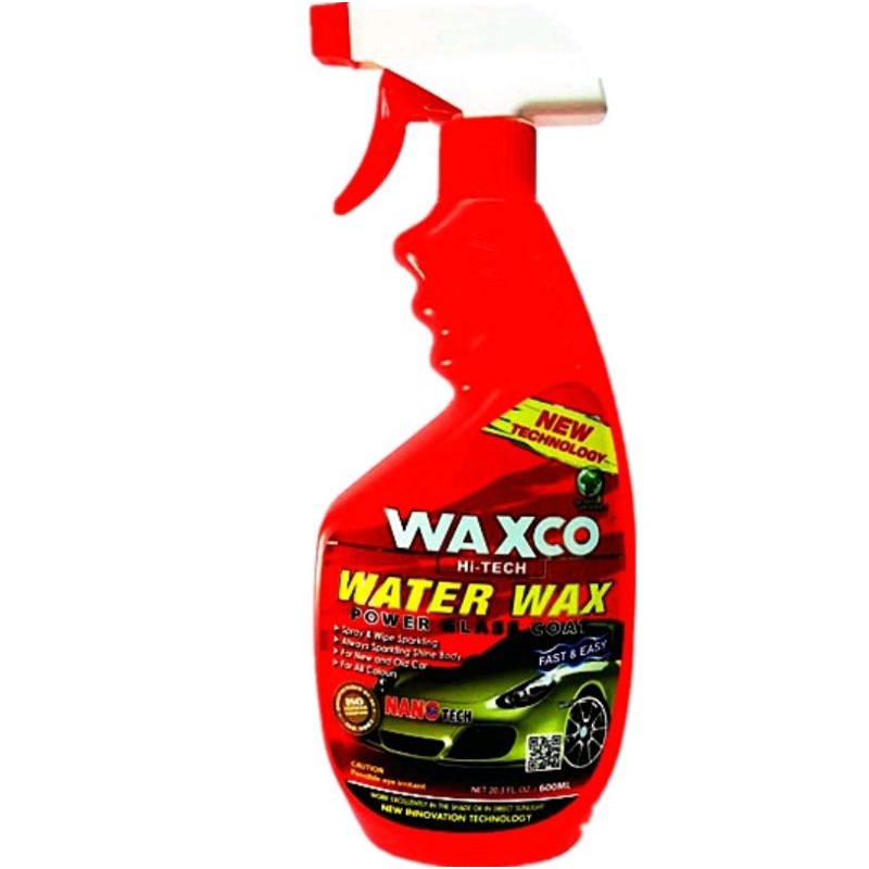 Waxco HiTech Water Wax Power Glass Coat Car Polish & WaxPowerban Shopee Malaysia