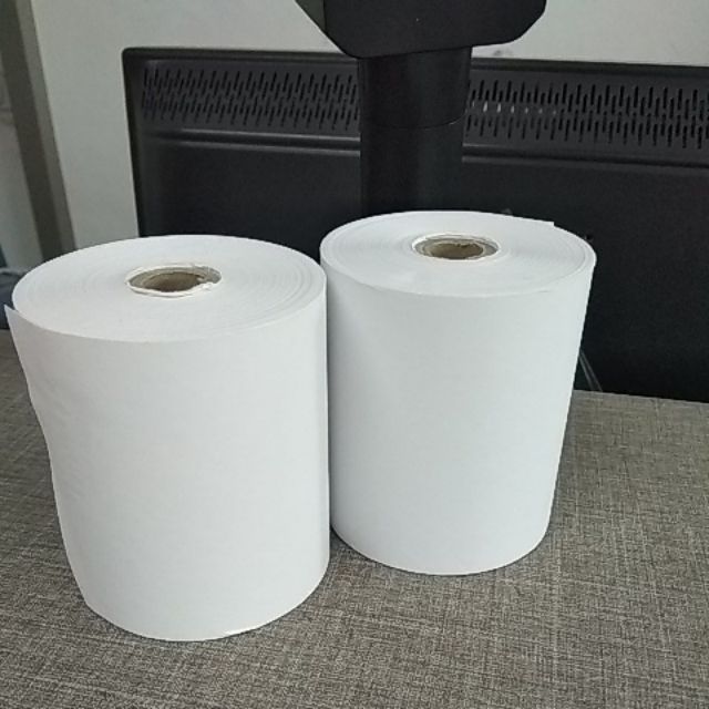 Receipt paper roll (blank non thermal) Shopee Malaysia