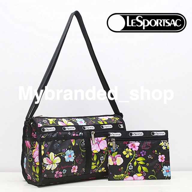 Original LESPORTSAC DELUXE SHOULDER SATCHEL