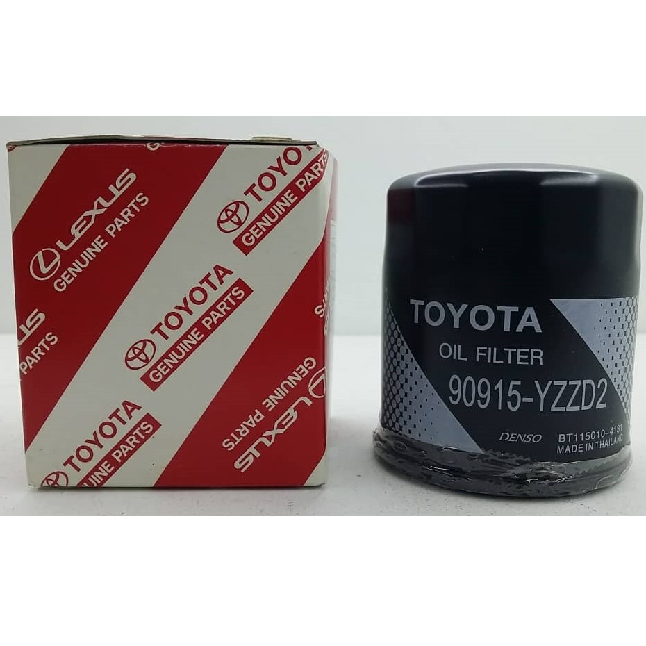 Toyota Genuine Oil Filter 90915-YZZD2 / Hilux New / Prado & Camry Old ...