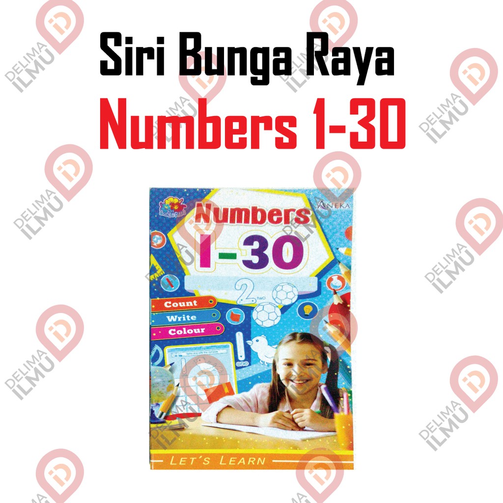 Siri Bunga Raya Numbers 1-30 | Shopee Malaysia