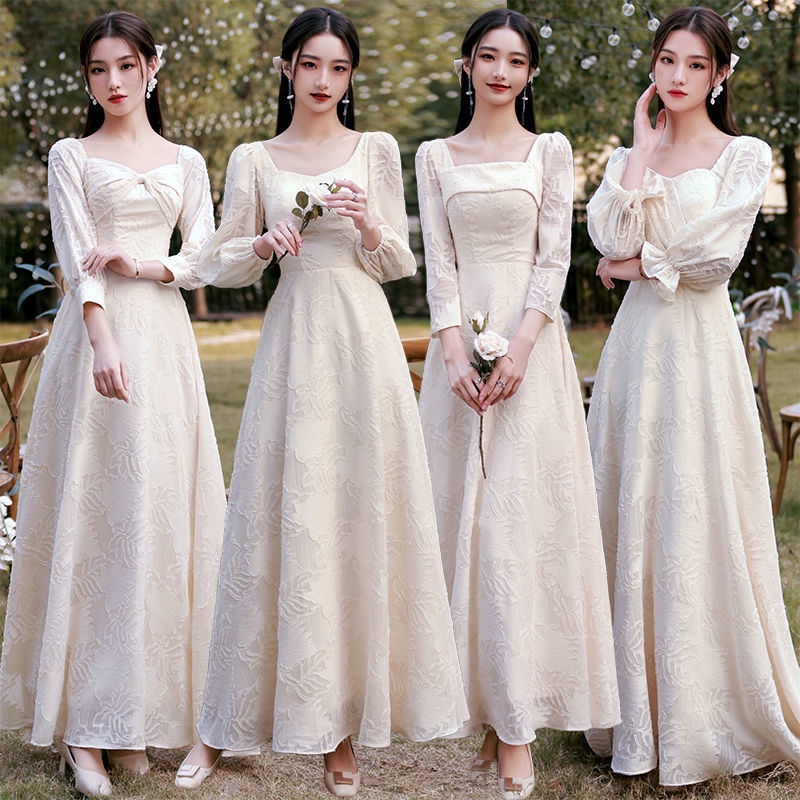 Korean bridesmaid outlet dresses