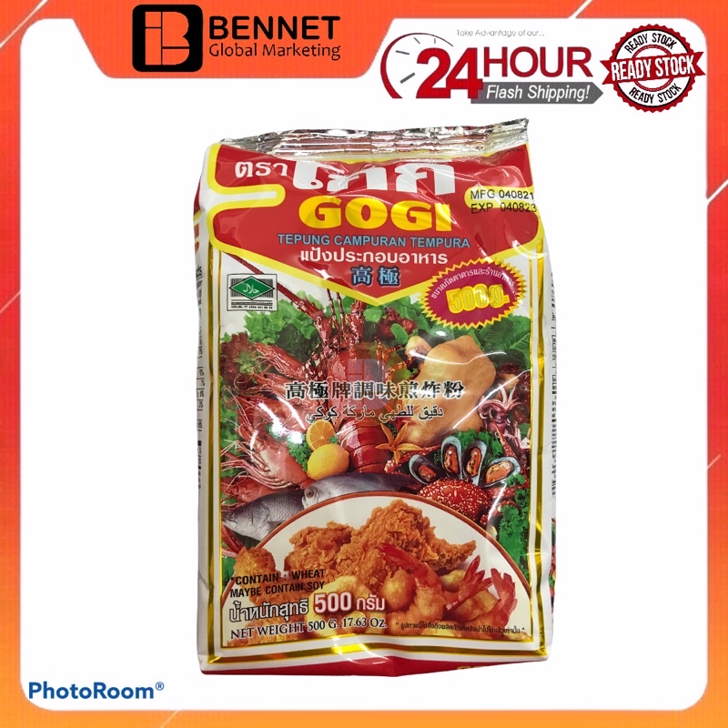 GOGI Tempura flour 500g Tepung Campuran Tempura [SHIP IN 24 HRS
