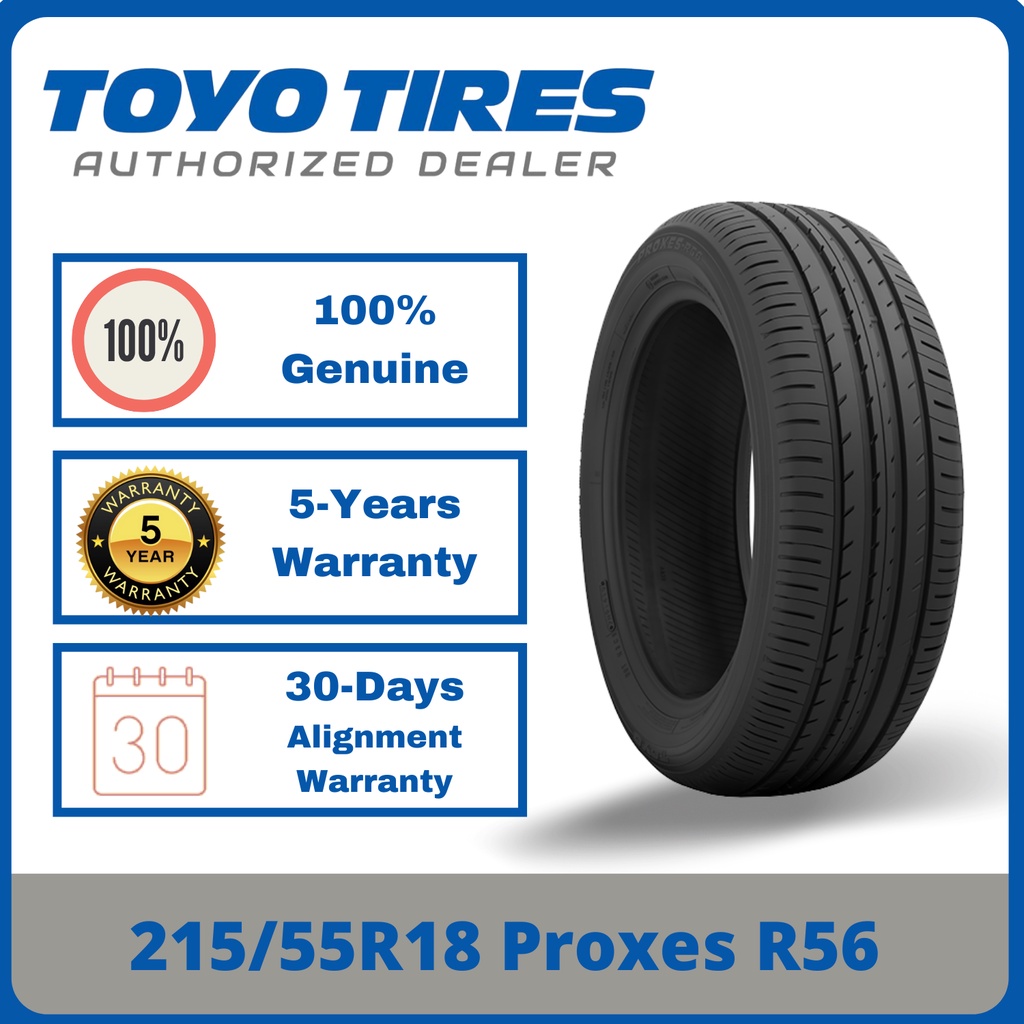 TOYOタイヤ PROXE R56 215/55R18 - 自動車タイヤ/ホイール