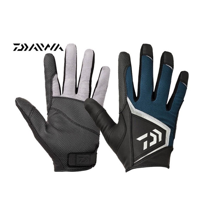 Daiwa DG-7121W Fishing Gloves with Pocket Pocket, Stretch Gloves, 3 Cuts,  Black, 2XL : : Sporting Goods