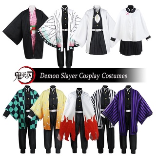 Tokitou Muichirou Kisatsutai Ghost Hunter Uniform Wig Kimetsu no Yaiba  Cosplay Costumes Demon Slayer Cosplay Men Kimono Costumes