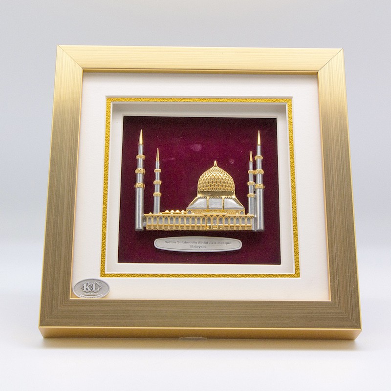 KL Pewter [631] Mosque Sultan Salahuddin Abdul Aziz (Gold) (8