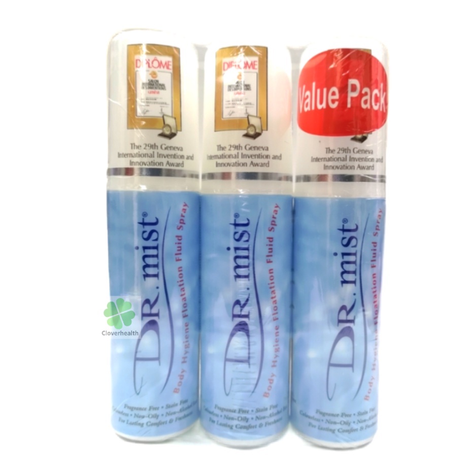 Dr Mist Body Spray Deodorant (3 x 75ml) | Shopee Malaysia