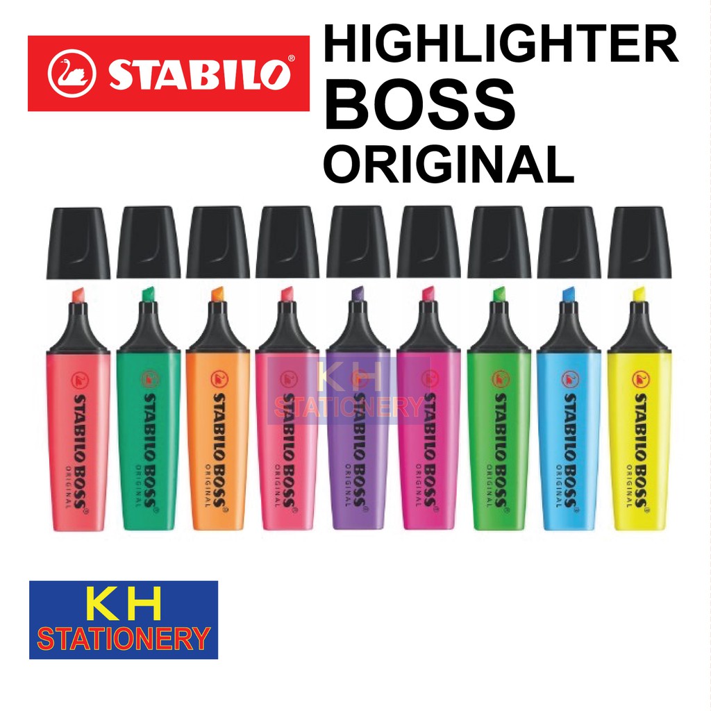 STABILO BOSS ORIGINAL Highlighter and Text Marker/ Stabilo Highlighter