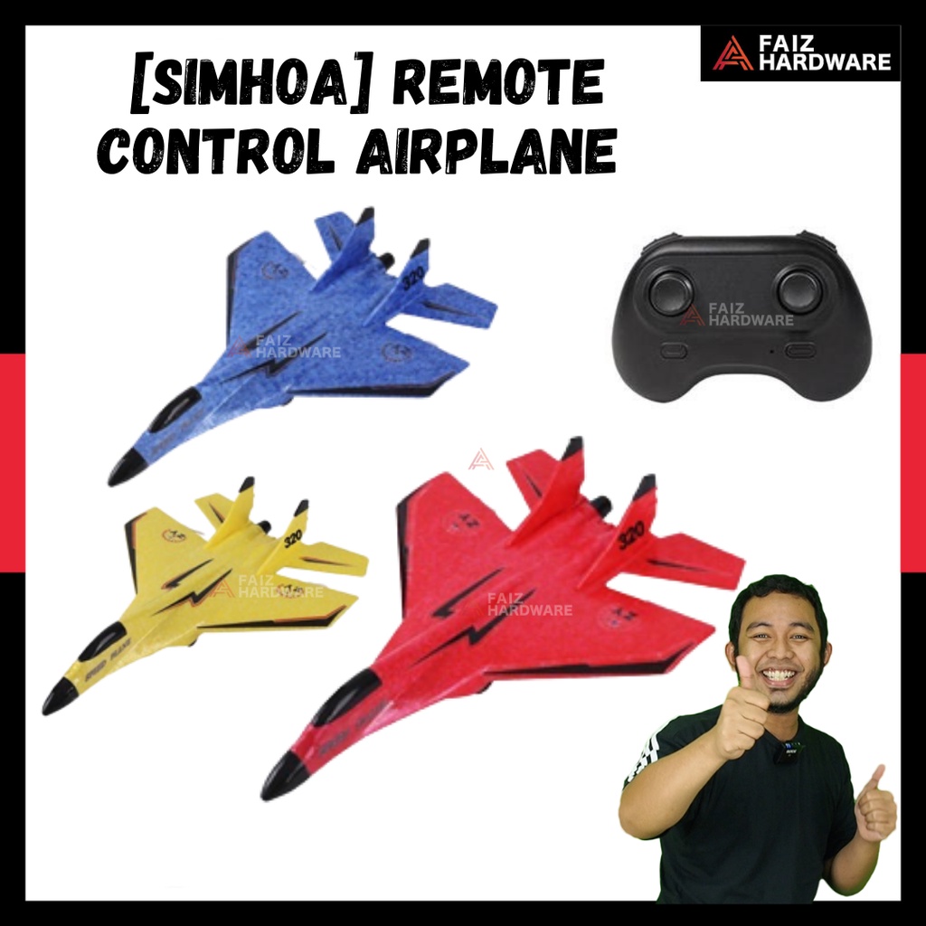 Remote Control Airplane EPP RC Aircraft Channel By Faiz Hardware